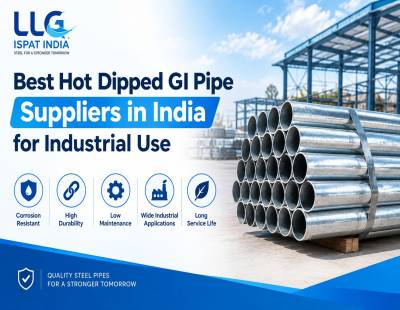 Best Hot Dipped GI Pipe Suppliers in India for Industrial Use