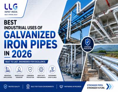 Best Industrial Uses of Galvanized Iron Pipes in 2026