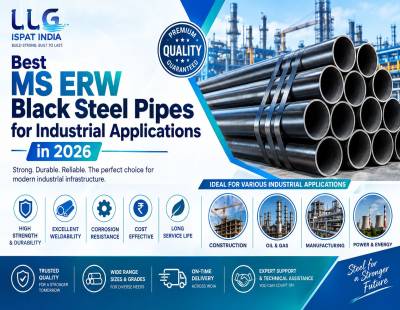 Best MS ERW Black Steel Pipes for Industrial Applications in 2026