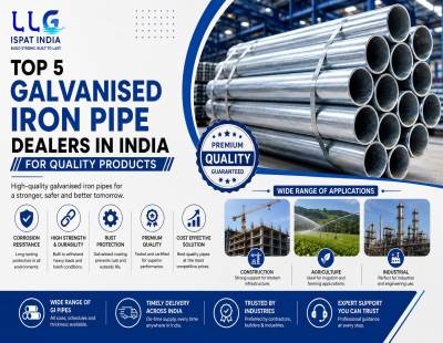 Top 5 Galvanised Iron Pipe Dealers in India for Quality Products
