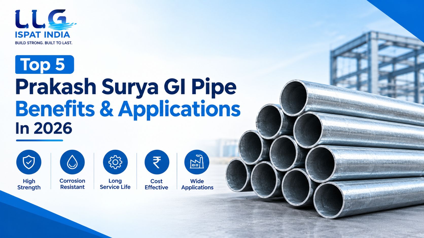 Top 5 Prakash Surya GI Pipe Benefits And Applications In 2026